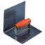 Show details for 9" x 9" 1/2"R 4"Lip Blue Steel Hand Cove Tool with ProForm® Handle Picture of 9" x 9" 1/2"R 4"Lip Blue Steel Hand Cove Tool with ProForm® Handle