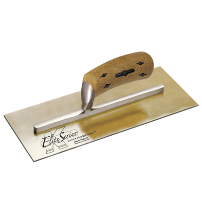 Picture of 14" x 5" Elite Series Five Star™ Golden Stainless Steel Drywall Trowel with Cork Handle