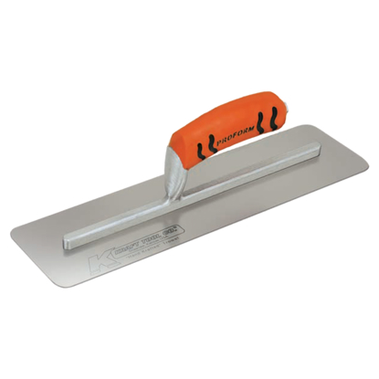 Picture of 14" x 4" Carbon Steel Silo Trowel with ProForm® Handle
