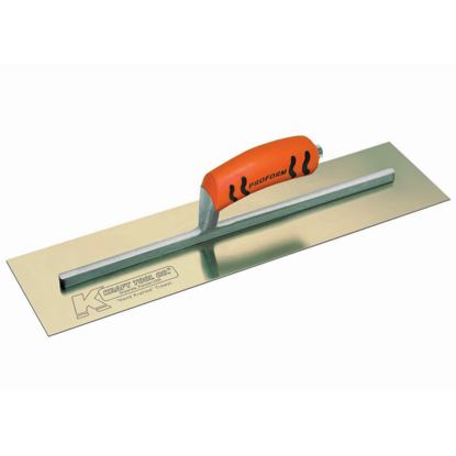 Picture of 14" x 4" Golden Stainless Steel Cement Trowel with ProForm® Handle