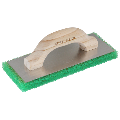 Picture of 10" x 4" x 3/4" Green Coarse Texture Float with Wood Handle
