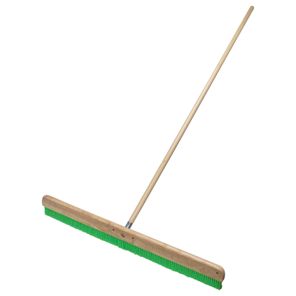 Picture of 24" Green Nylex® Soft Finish Broom with Handle