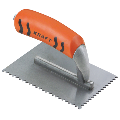 Picture of 1/4" x 3/16" V-Notch Midget Trowel with ProForm® Handle