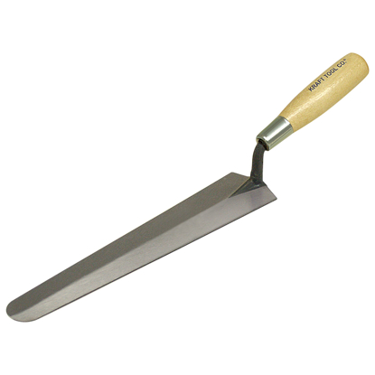 Picture of 10" x 2" Duck Bill Trowel with Wood Handle