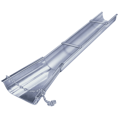 Picture of 8' Aluminum Concrete Chute with Flare