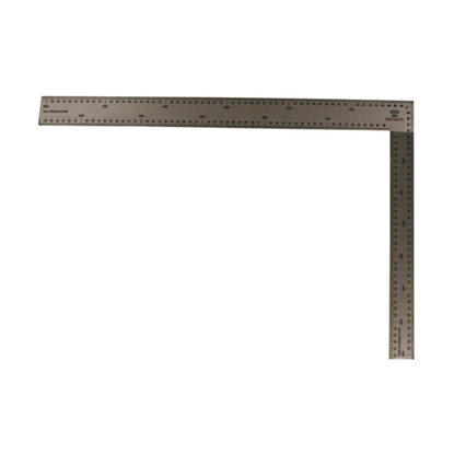 Picture of 16" x 24" Polished Steel Professional Rafter Square - Metric