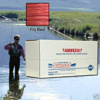 Picture of 25 lb. Red Amnesia Memory Free Fishing Line (Box of 10 spools)