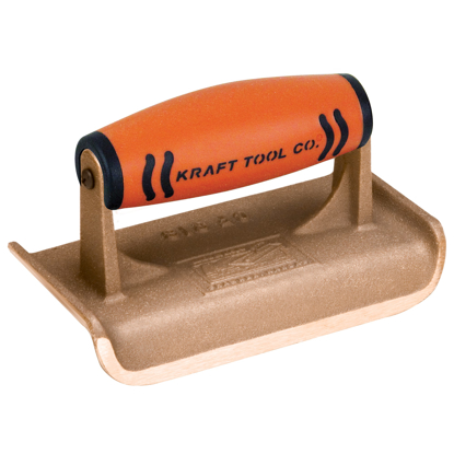 Picture of 6" x 3"  3/8"R Bronze Hand Edger with ProForm® Handle