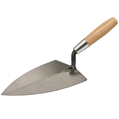 Picture of Hi-Craft® 7" x 4-3/8" Buttering Trowel with Wood Handle