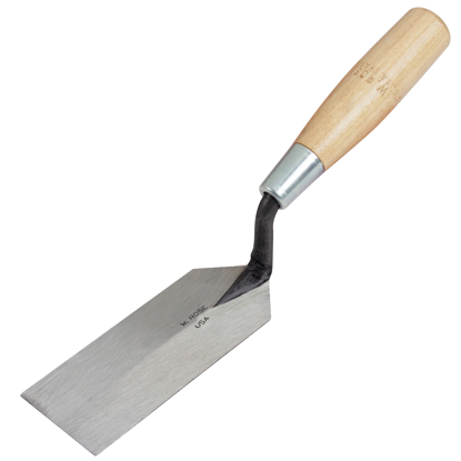 Picture of W.Rose™ 5" x 2" Margin Trowel with Wood Handle