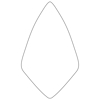 Picture of W. Rose™ 10" Limber Wide London Trowel with Leather Handle