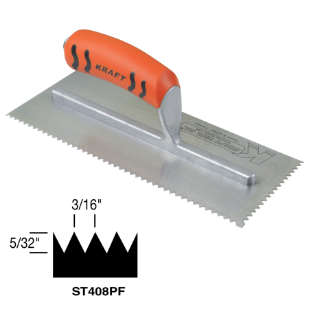 Picture of 3/16" x 5/32" Sawtooth V-Notch with ProForm® Handle In Case Cut Box