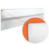 Picture of Elite Series Five Star™ 20" x 4" Carbon Steel Pool Trowel with ProForm® Handle on a 15-5/8" Long Shank