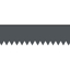 Picture of 24", 1/4" V-notched Squeegee Replacement Blade