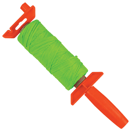 Picture of Fluorescent Green Braided Nylon Line - 500' on EZ-Winder